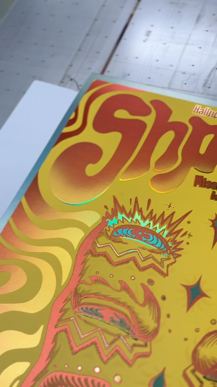 SHPONGLE - Mission Ballroom 18"x24" Limited Edition Holofoil Print