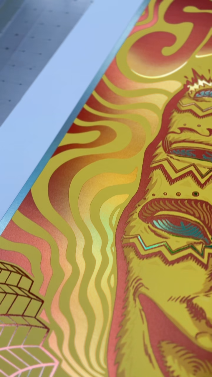 SHPONGLE - Mission Ballroom 18"x24" Limited Edition Holofoil Print