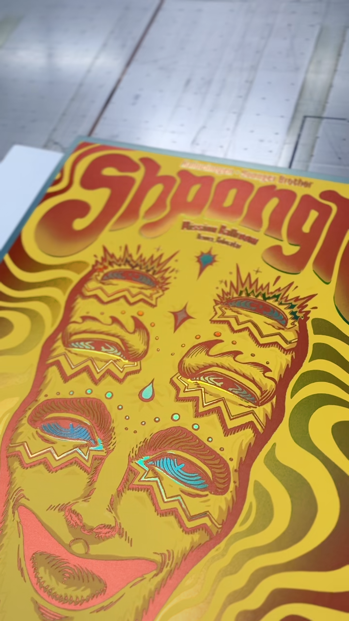 SHPONGLE - Mission Ballroom 18"x24" Limited Edition Holofoil Print